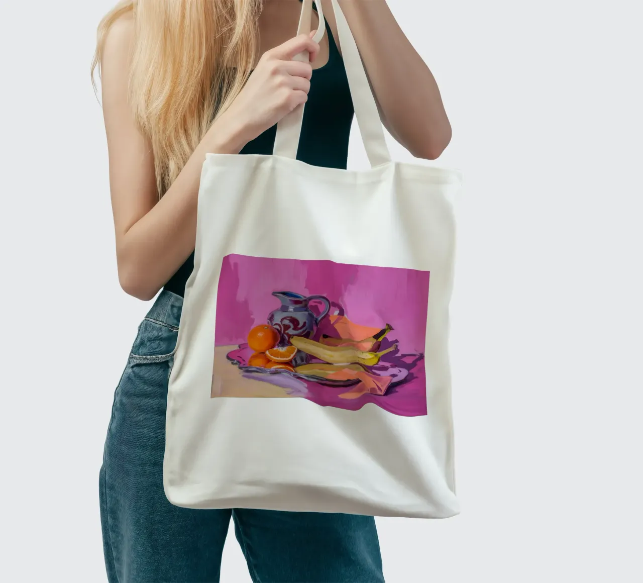 Frutta in ceramica borsa in juta da Radiance Landscape