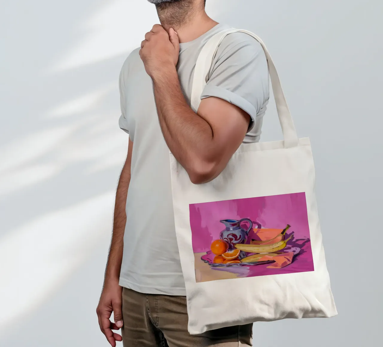 Frutta in ceramica borsa in juta da Radiance Landscape