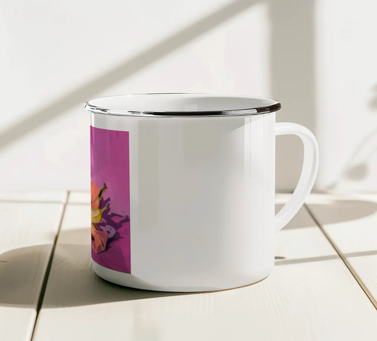 Frutta in ceramica tazza in smalto da Radiance Landscape