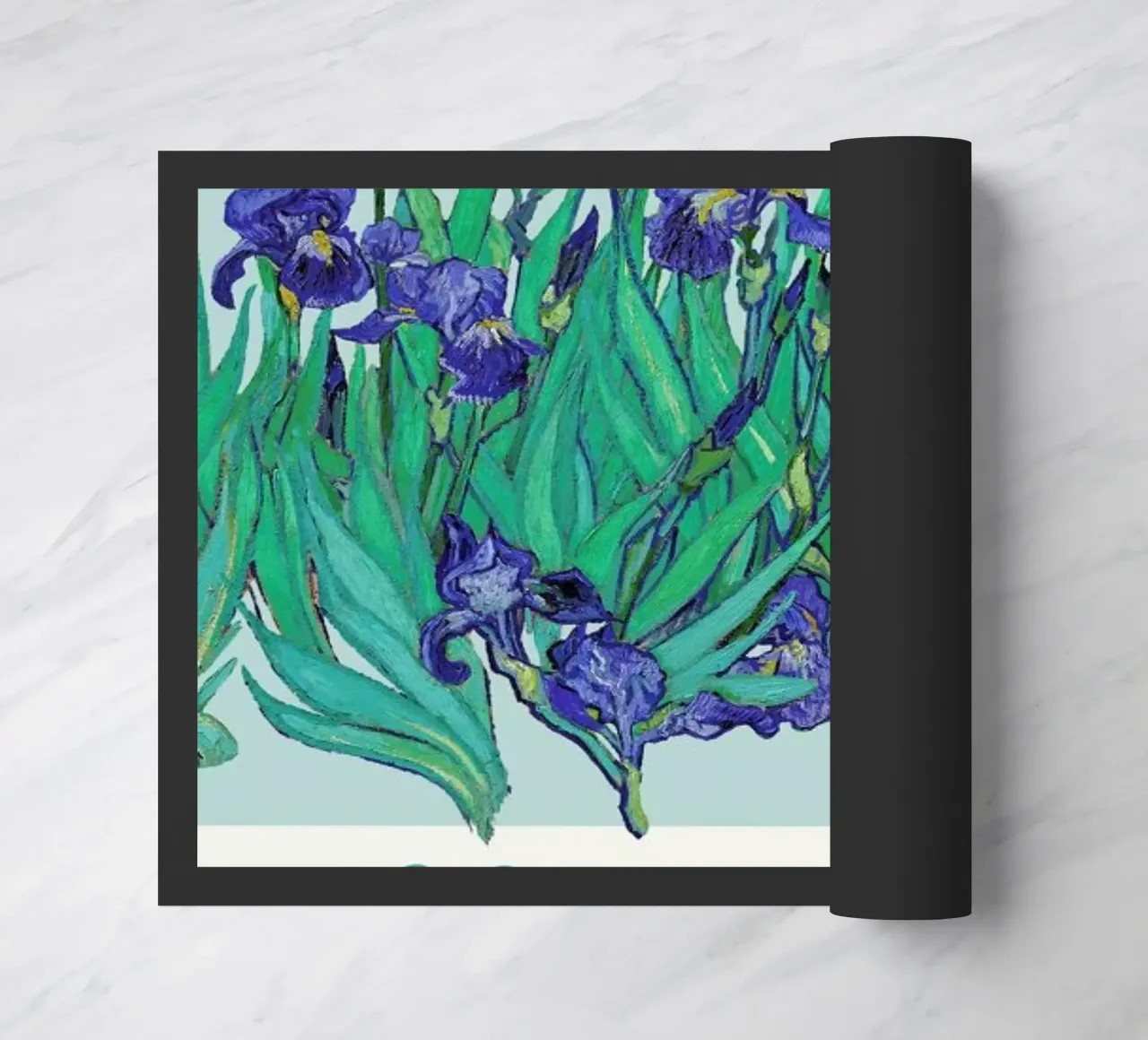 Signed, Vincent – Irises 4 zerbino da Vintage by JUNIQE