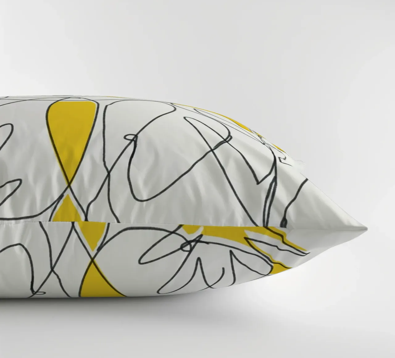 Fogliame botanico in line art cuscino da Little Dean