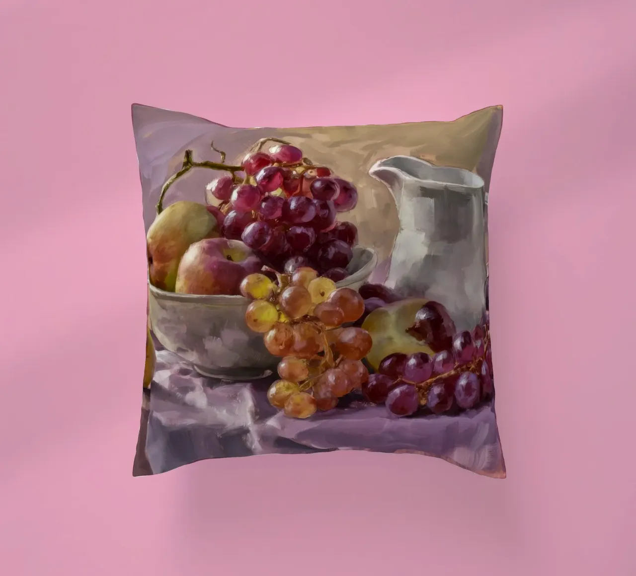 Espositore di frutta in porcellana cuscino da Radiance Landscape