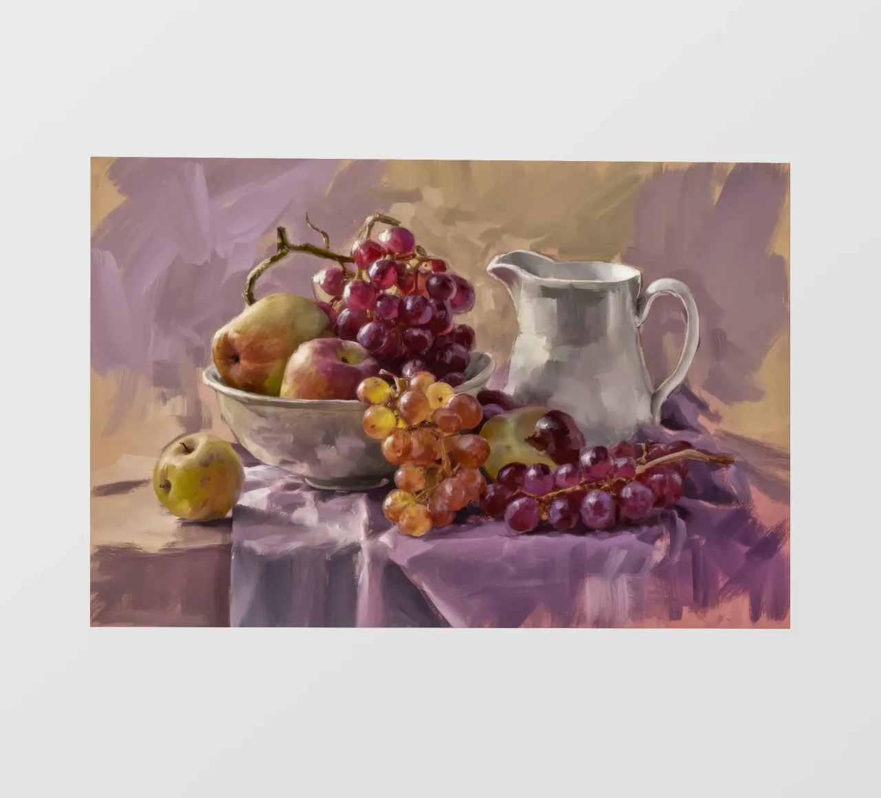 Espositore di frutta in porcellana pellicola backlit da Radiance Landscape
