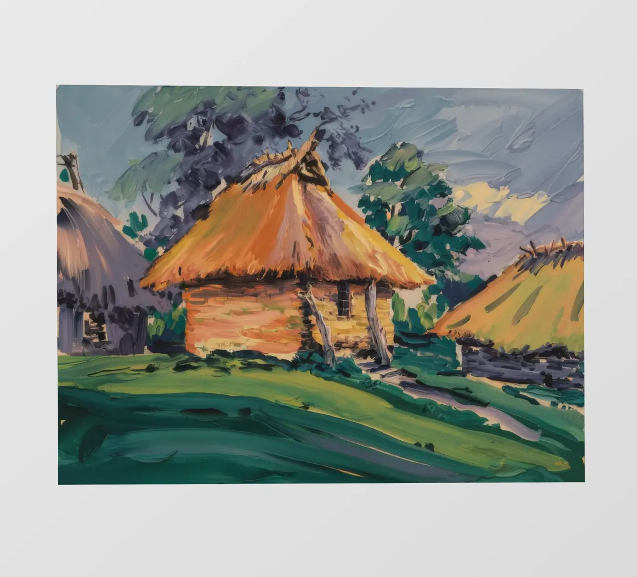 Hut's Golden Hour photo wallpaper by Radiance Landscape