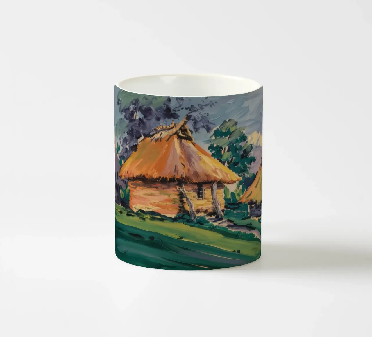 L'ora d'oro della capanna tazza in ceramica da Radiance Landscape