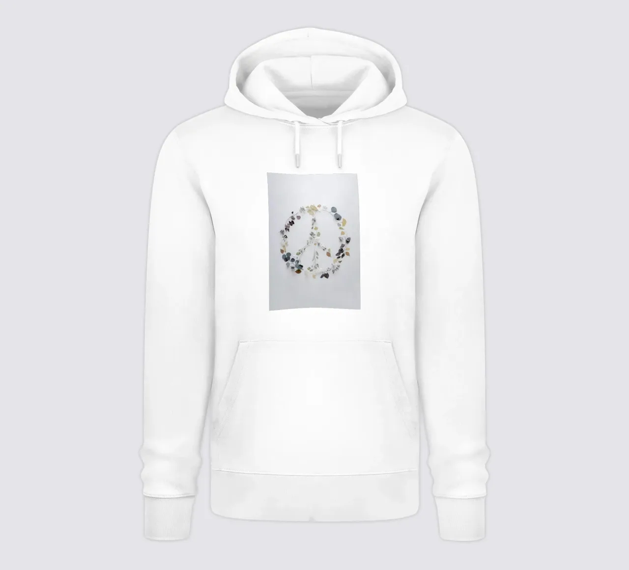 Flowers & Branches Peace sudadera con capucha de Studio Nahili