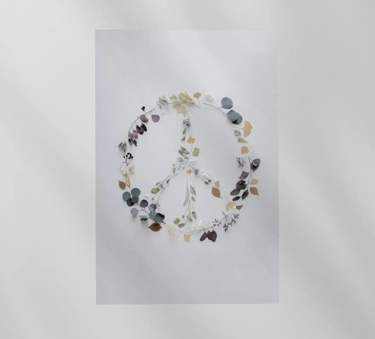 Flowers & Branches Peace pellicola backlit da Studio Nahili