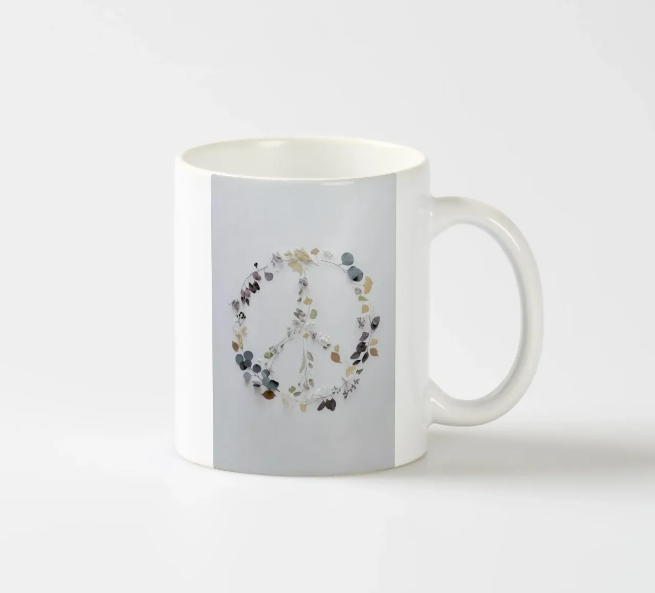 Flowers & Branches Peace tazza in ceramica da Studio Nahili