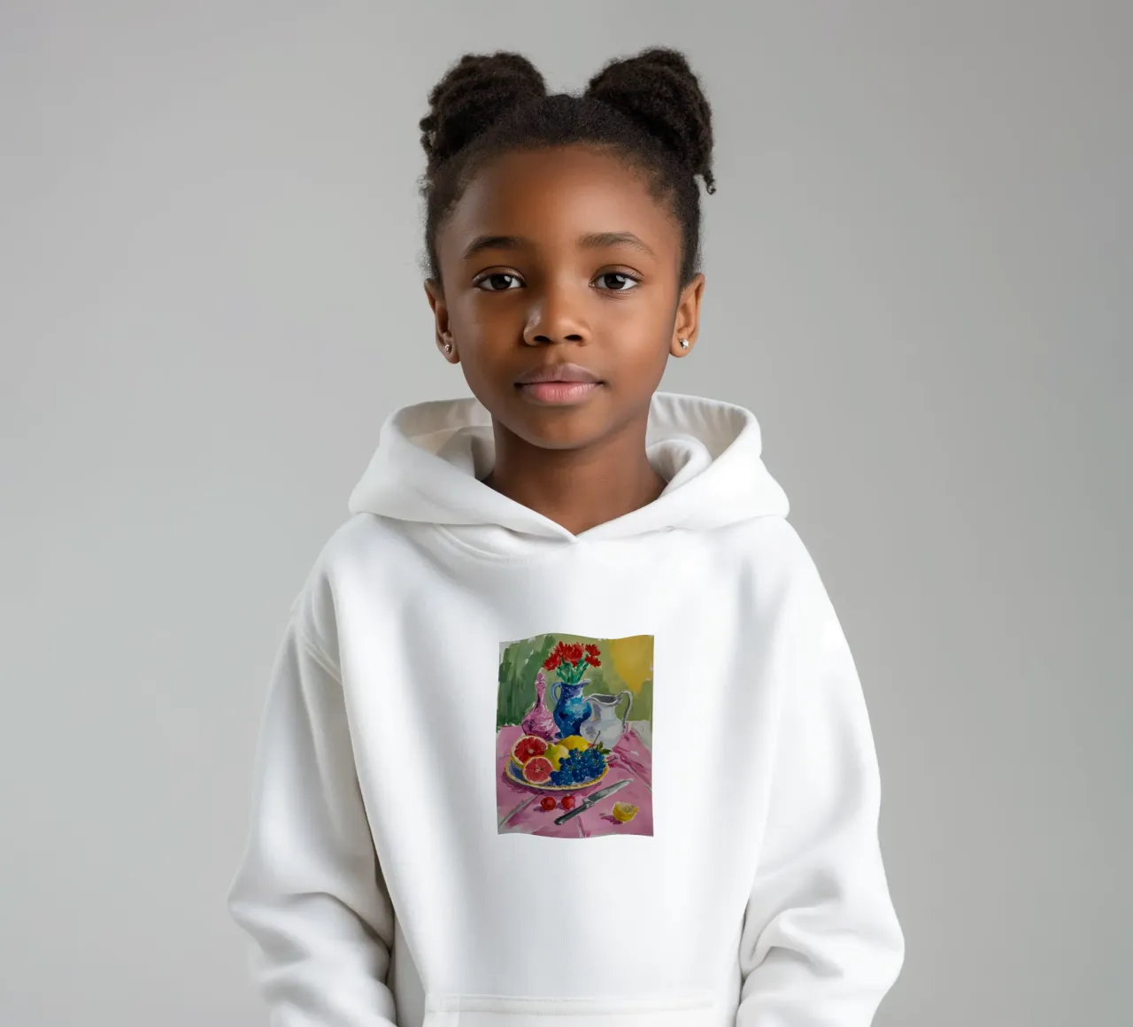 Blumiger Zitrusgenuss Kinder Hoodie von Radiance Landscape