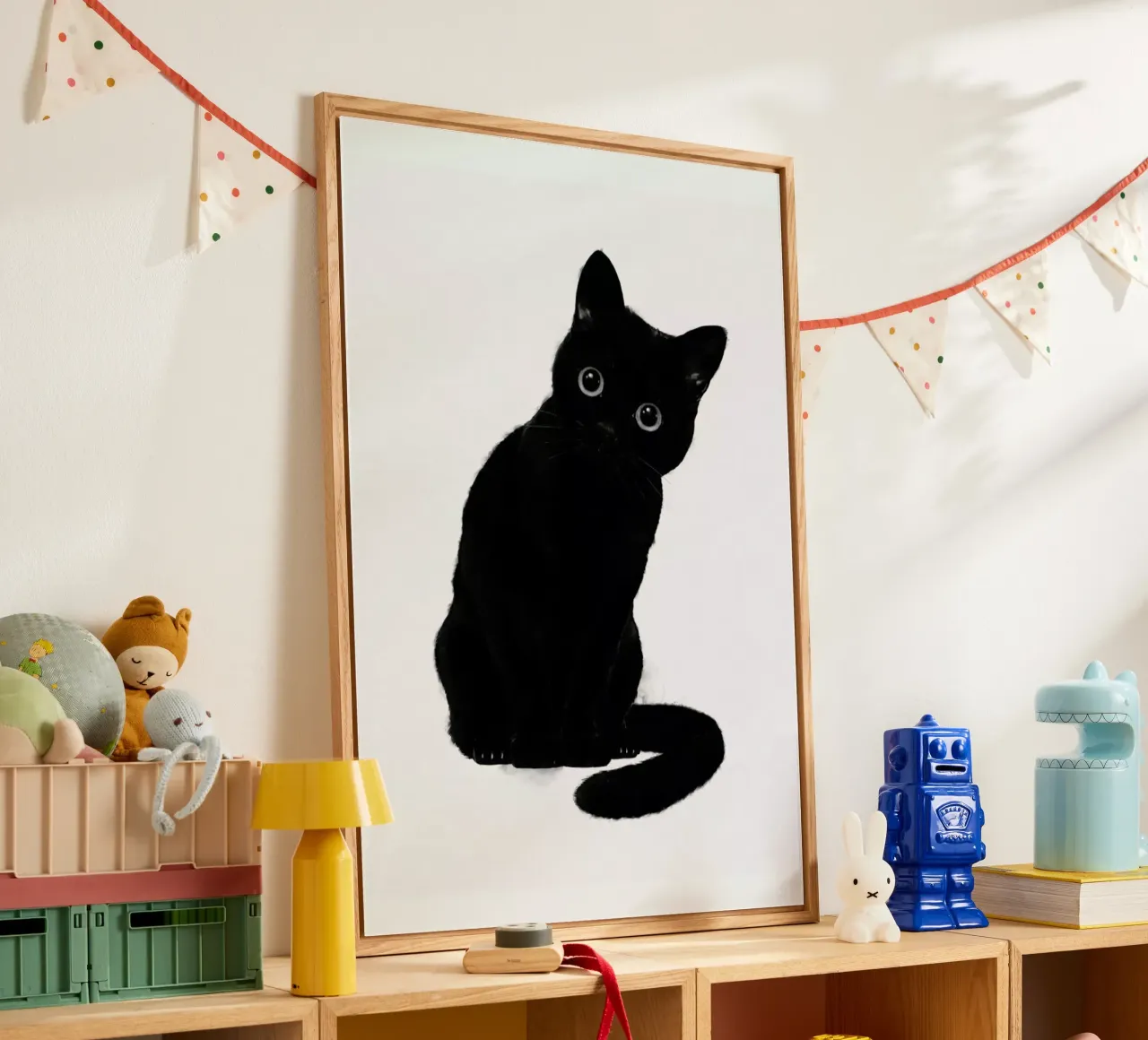 Spooky Cute Cat plexiglass da Laura Graves