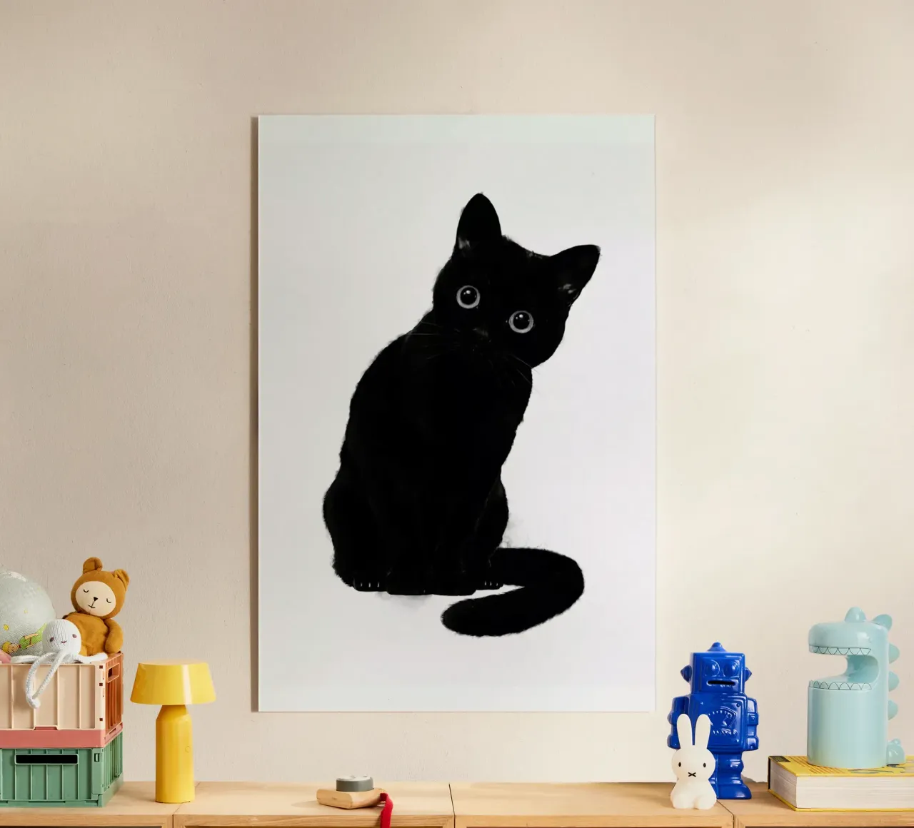 Spooky Cute Cat plexiglass da Laura Graves
