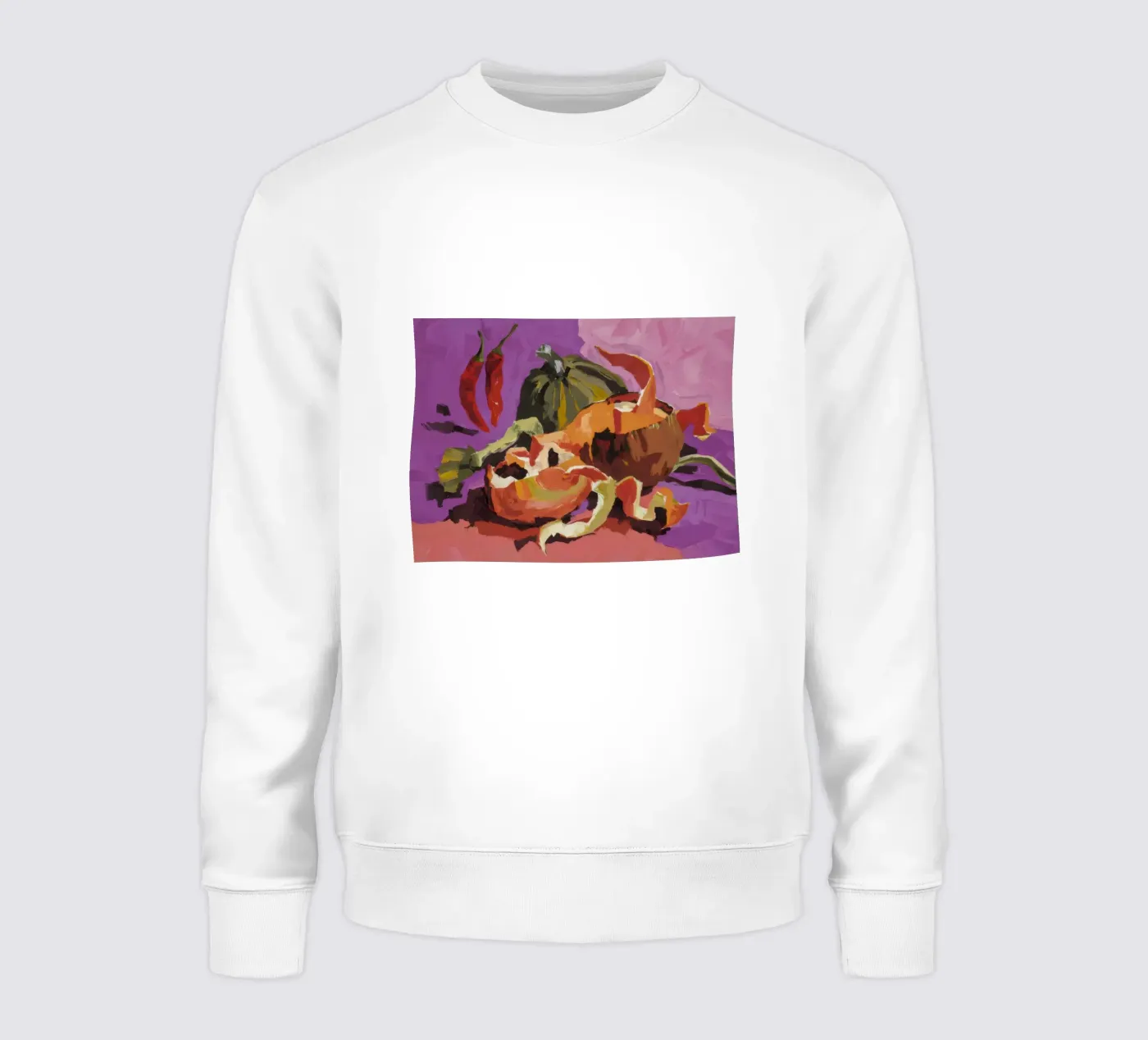Pumpkin Pepper Patch sweatshirt by Radiance Landscape