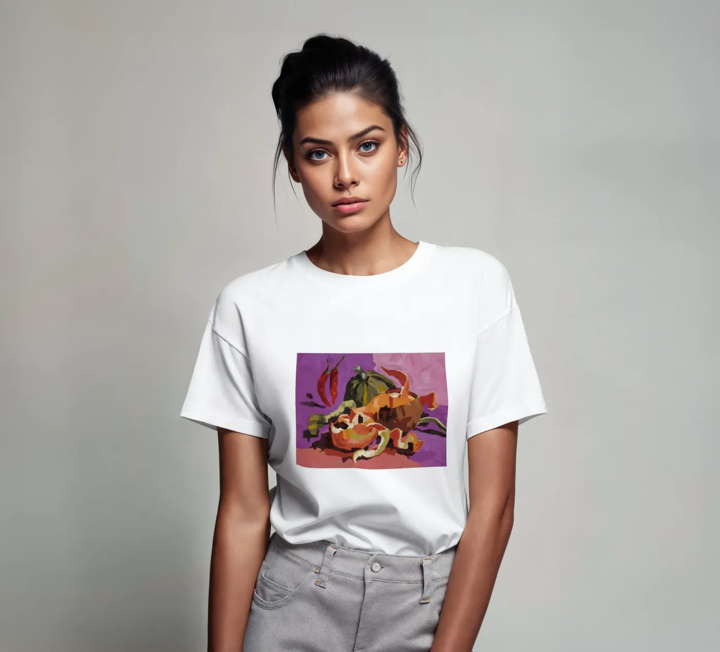 Zucca e peperone t-shirt da Radiance Landscape