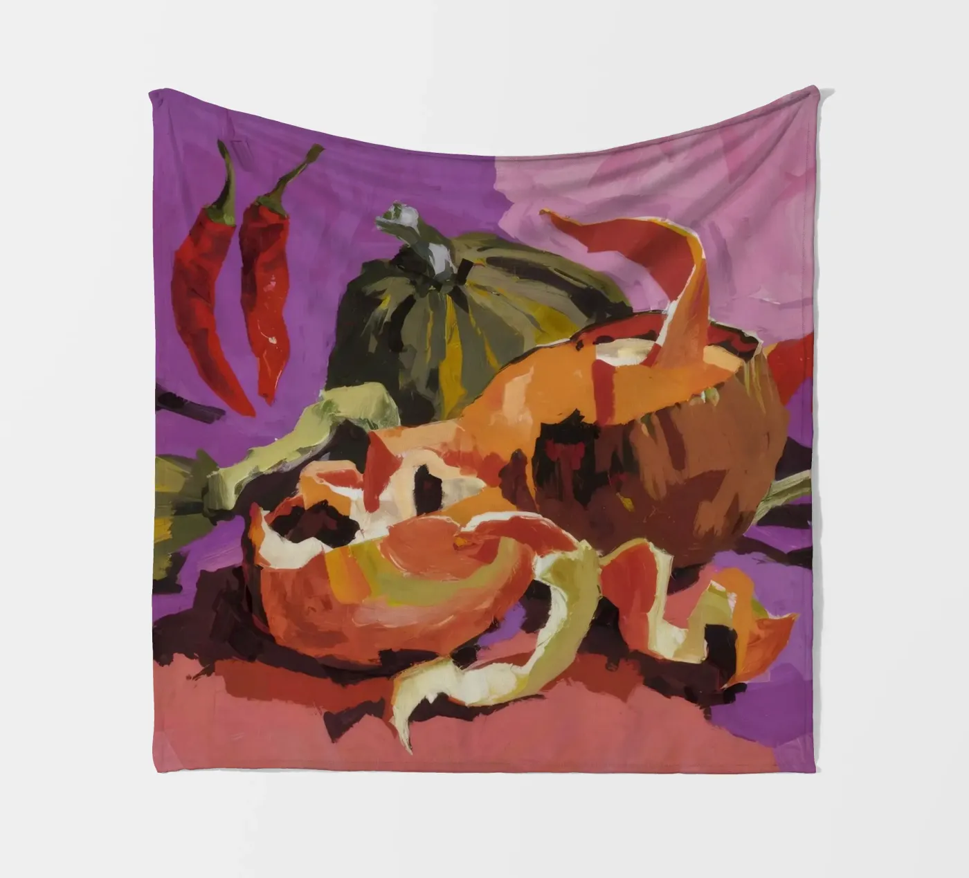 Pompoen Peper Patch fleecedeken van Radiance Landscape