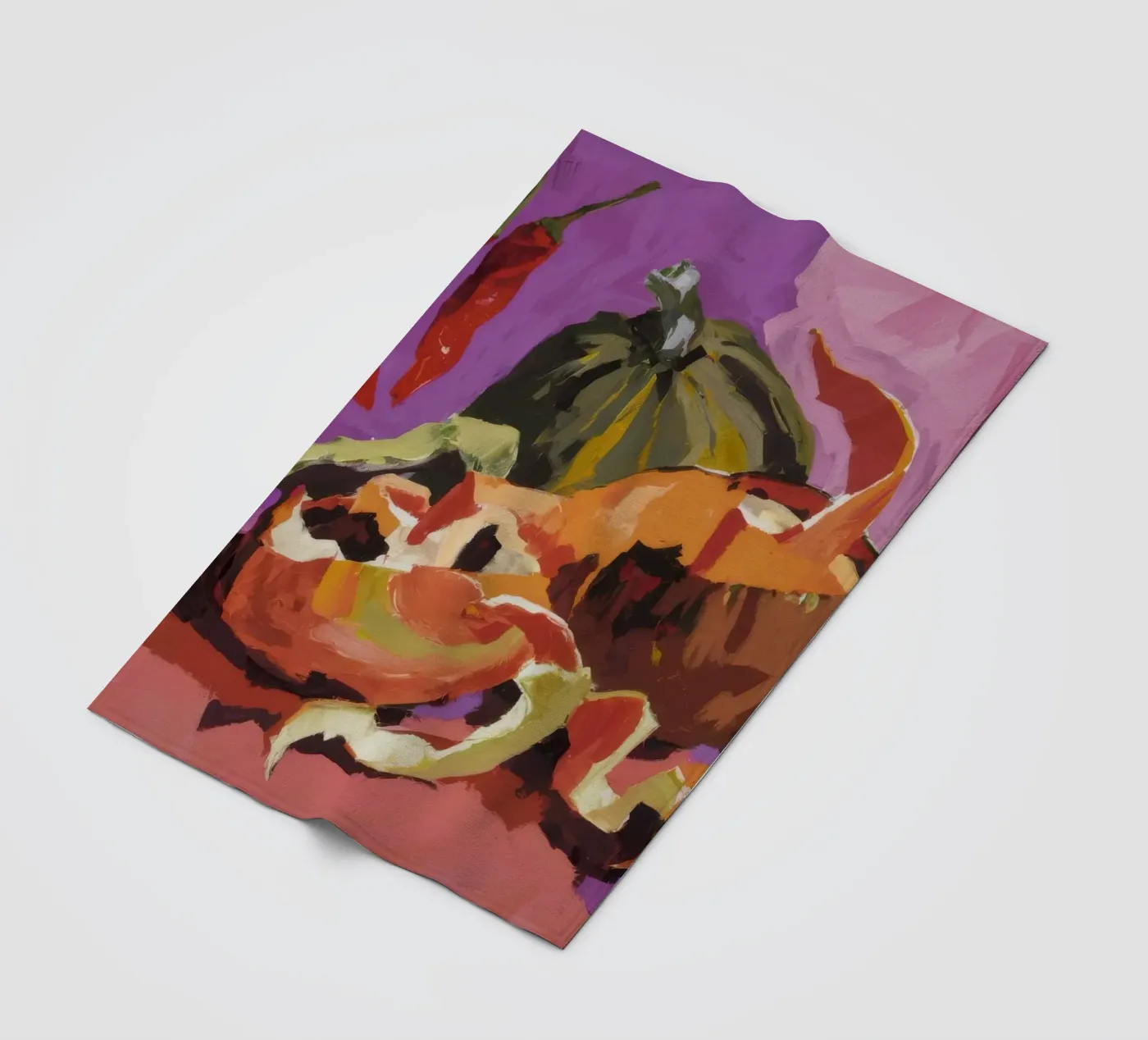 Pompoen Peper Patch fleecedeken van Radiance Landscape
