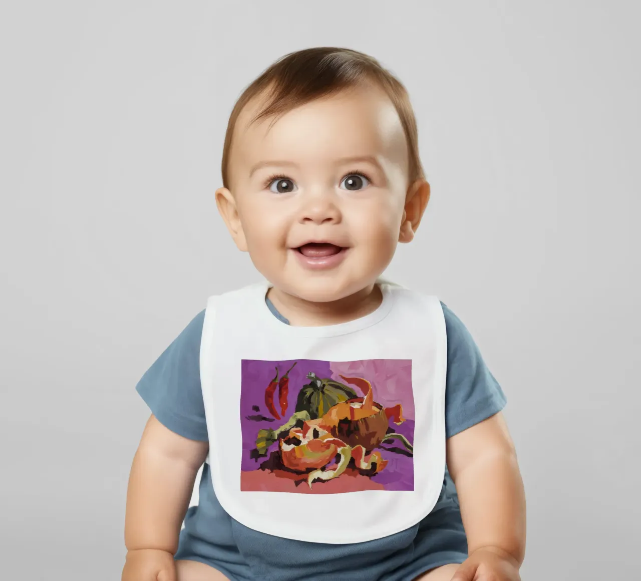 Pumpkin Pepper Patch Babylätzchen von Radiance Landscape