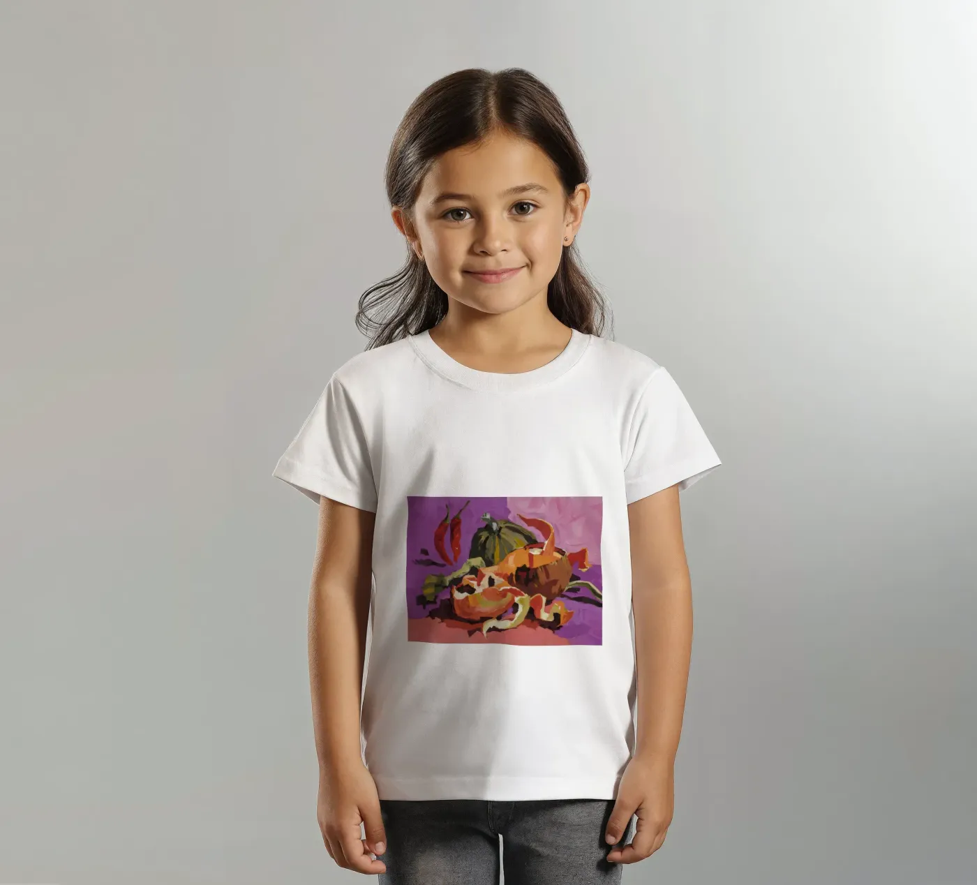 Pumpkin Pepper Patch kids t-shirt by Radiance Landscape