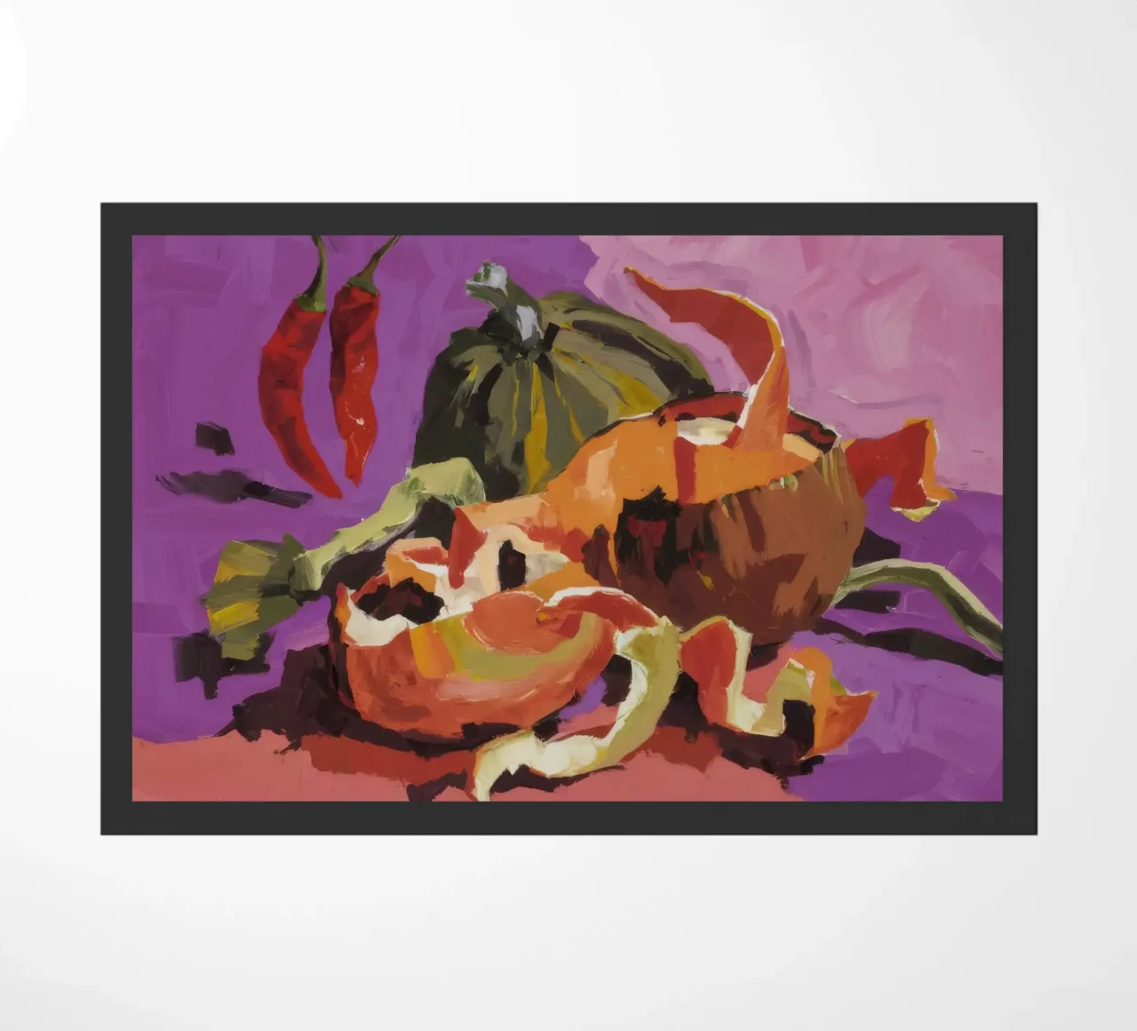 Pumpkin Pepper Patch deurmat van Radiance Landscape