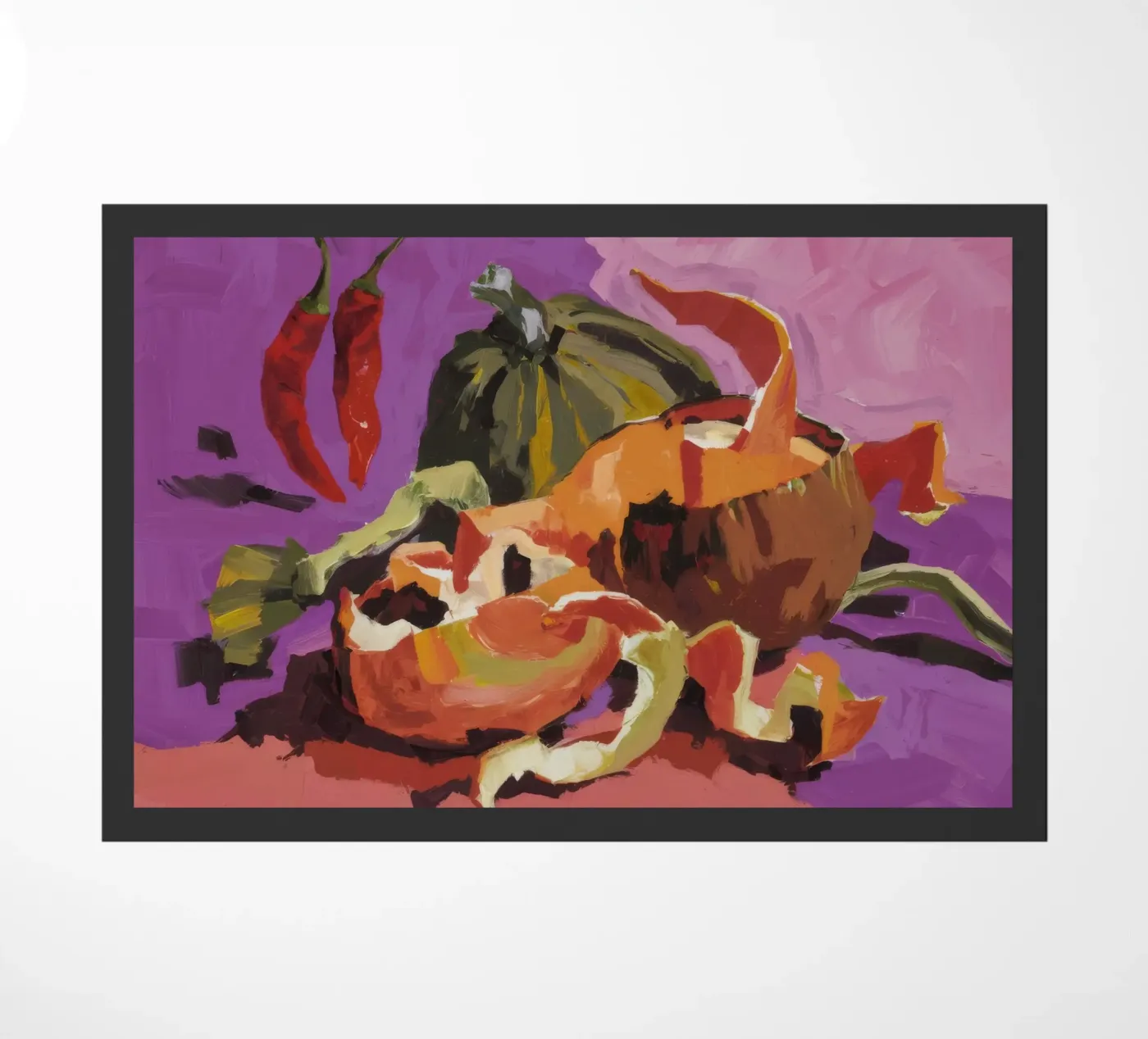 Pumpkin Pepper Patch Fußmatte von Radiance Landscape