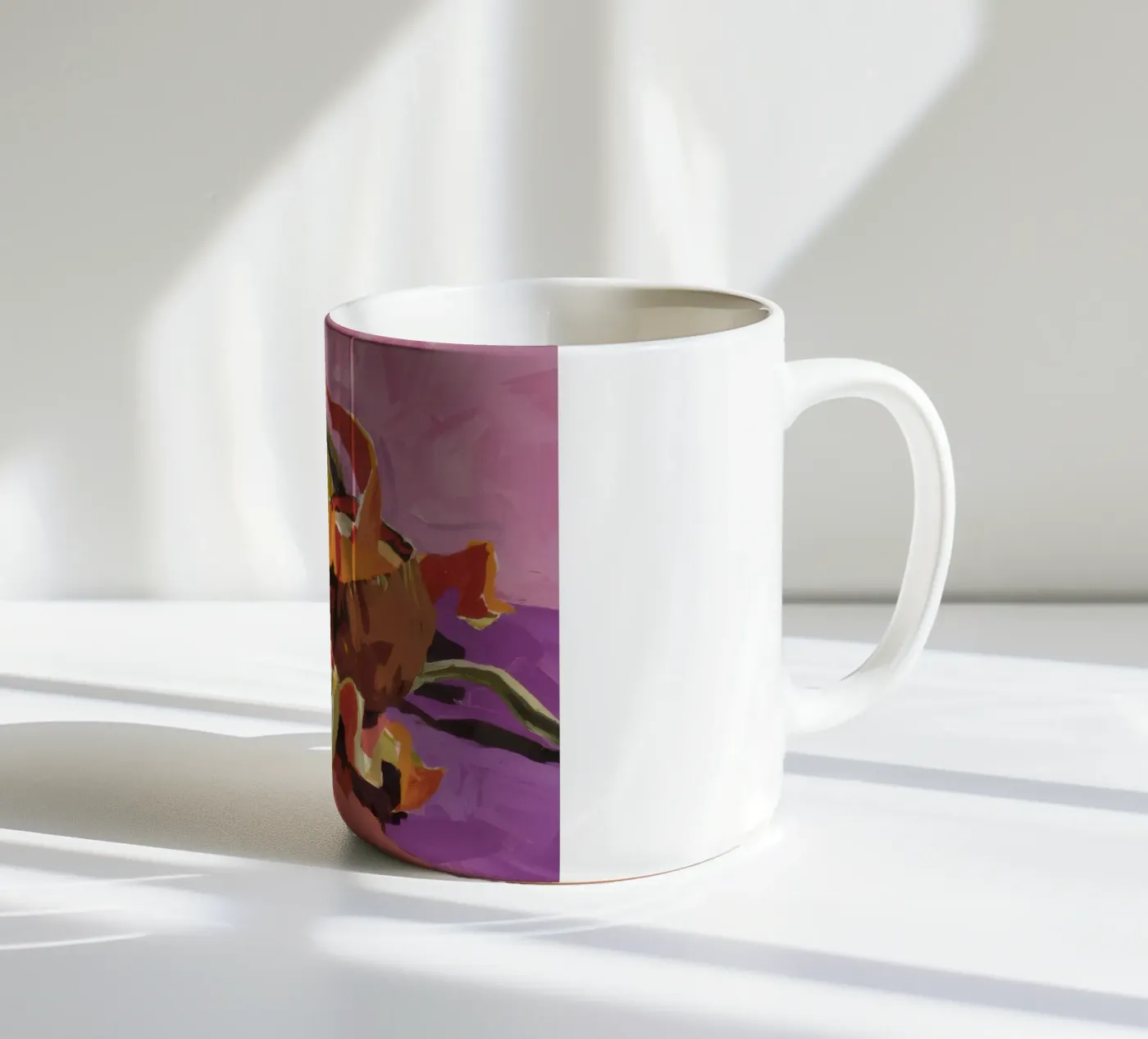 Potiron Pepper Patch mug en céramique de Radiance Landscape