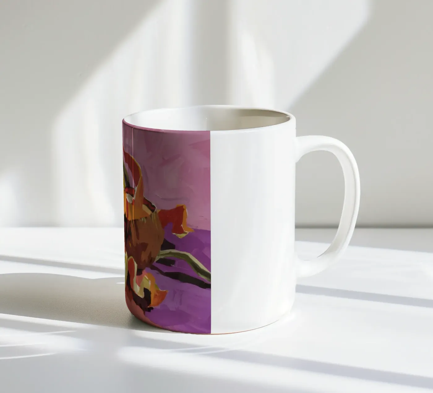Pumpkin Pepper Patch ceramic mug by Radiance Landscape
