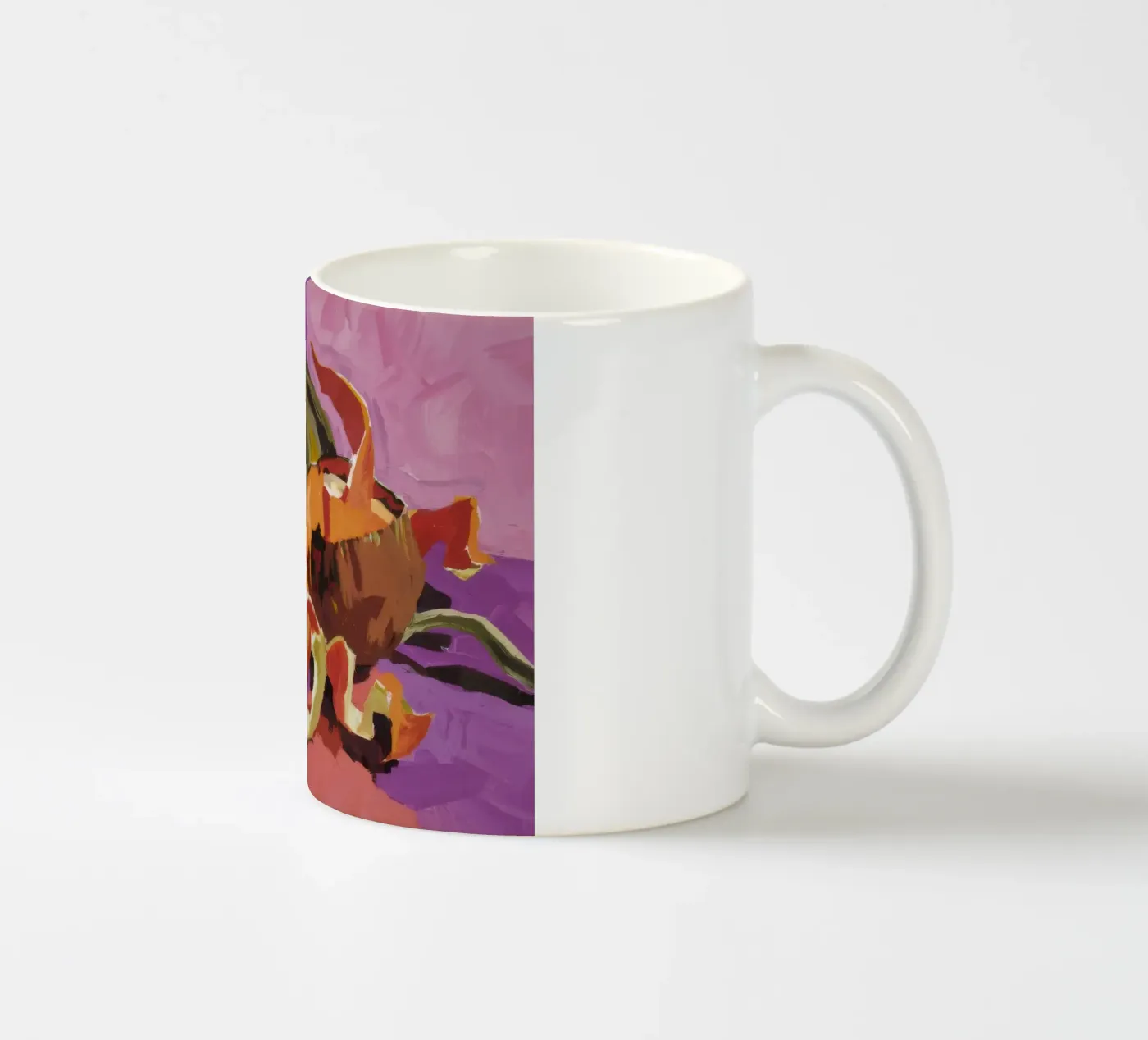 Potiron Pepper Patch mug en céramique de Radiance Landscape