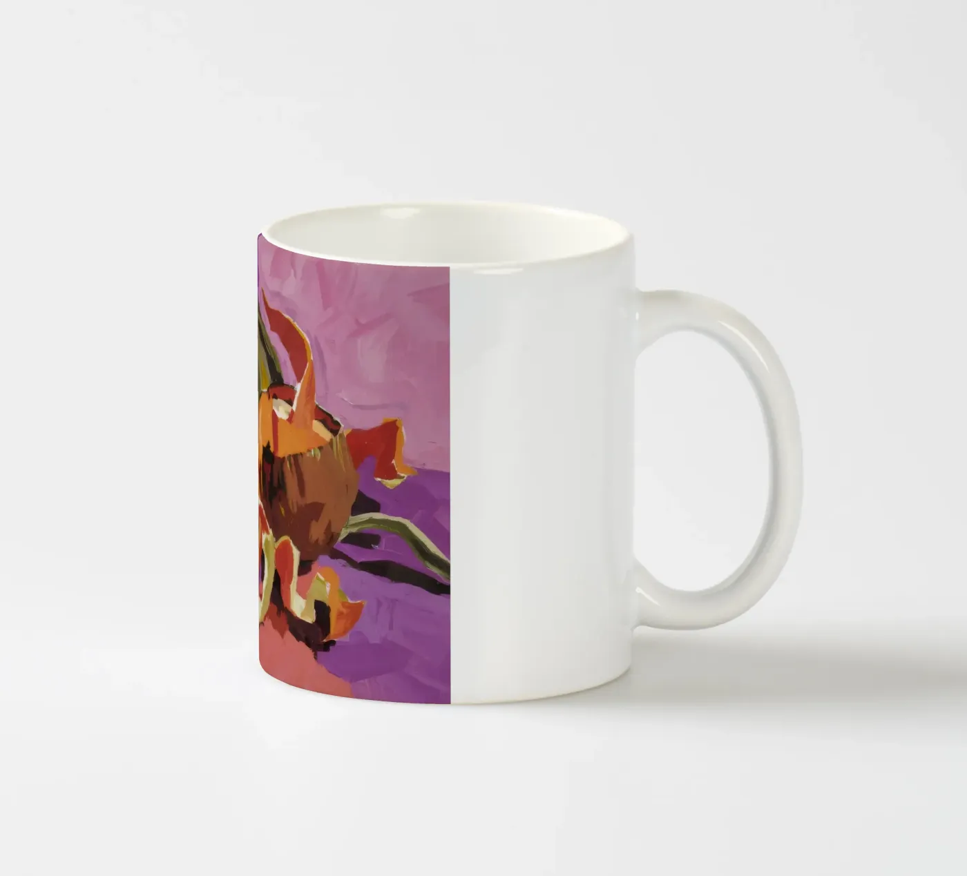 Pumpkin Pepper Patch ceramic mug by Radiance Landscape