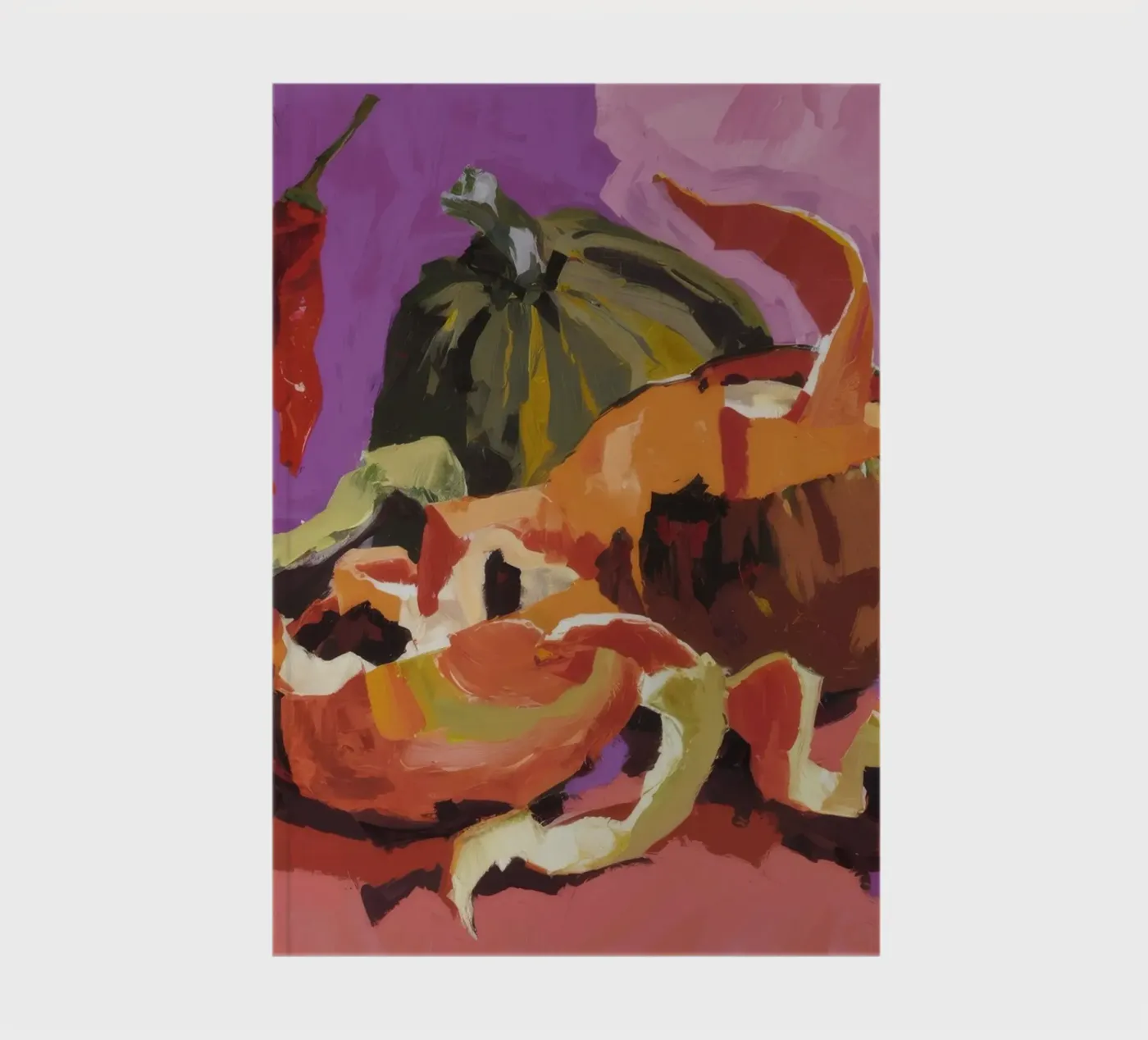 Pumpkin Pepper Patch notebook by Radiance Landscape