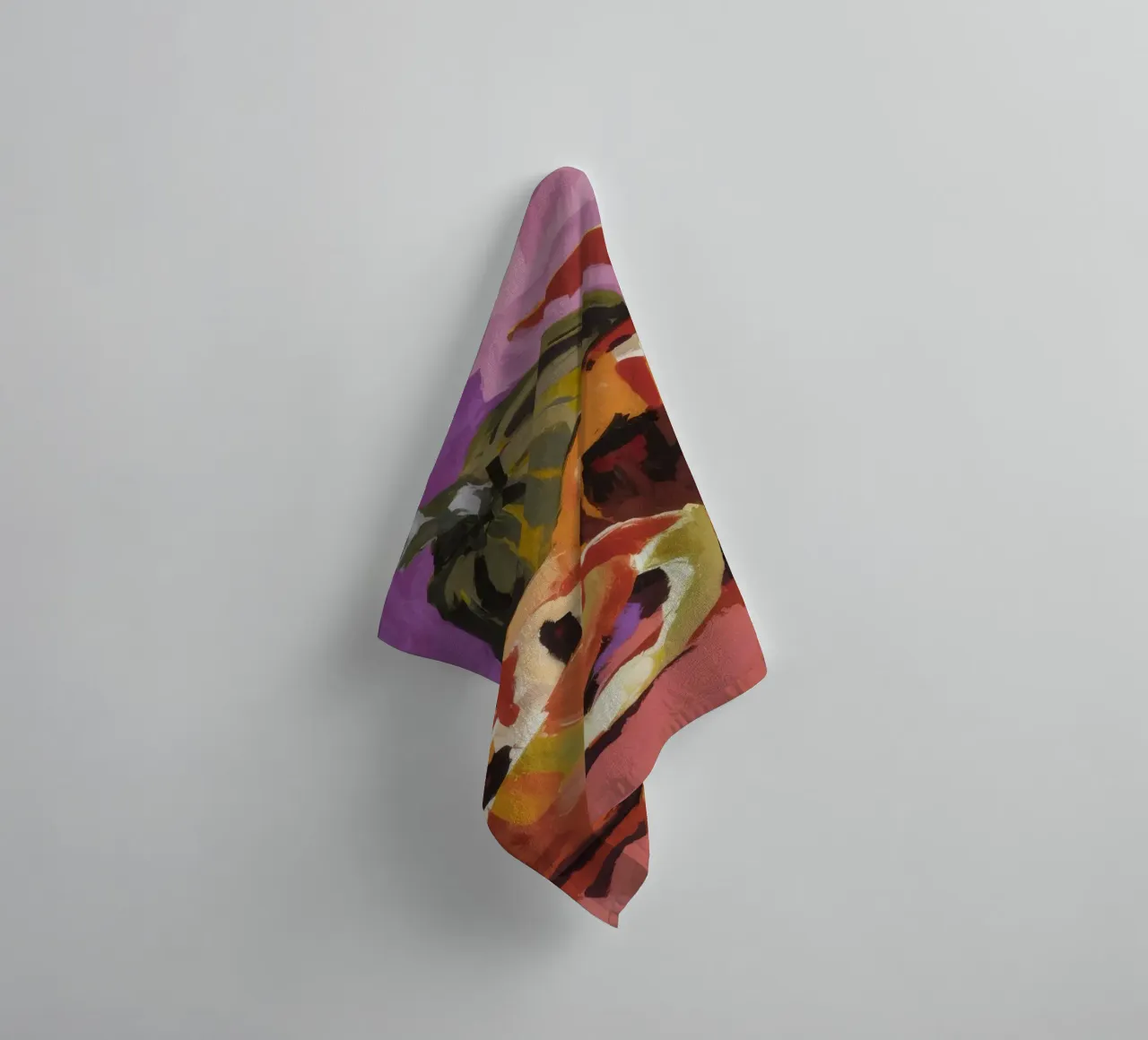 Pumpkin Pepper Patch towel by Radiance Landscape