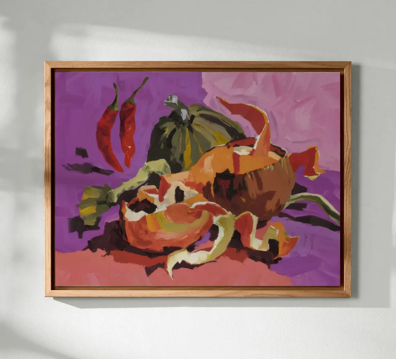 Pumpkin Pepper Patch forex plate by Radiance Landscape