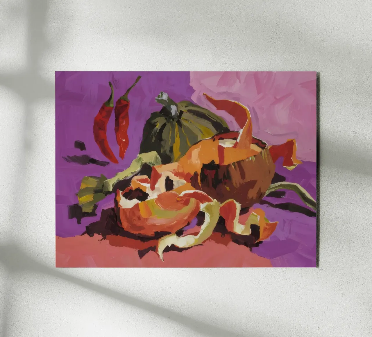 Pumpkin Pepper Patch forex plate by Radiance Landscape