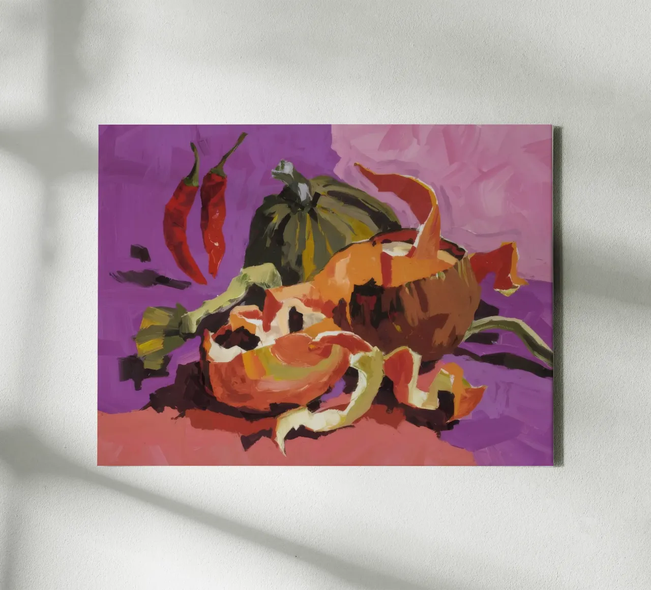 Pompoen Peper Patch canvas van Radiance Landscape