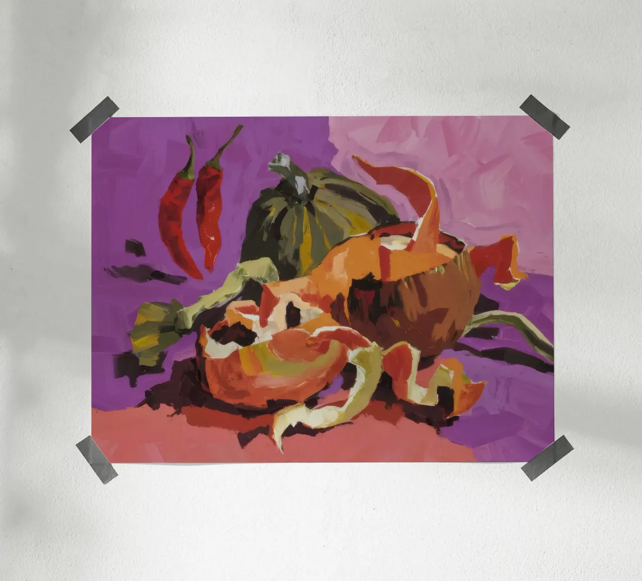 Pumpkin Pepper Patch poster van Radiance Landscape