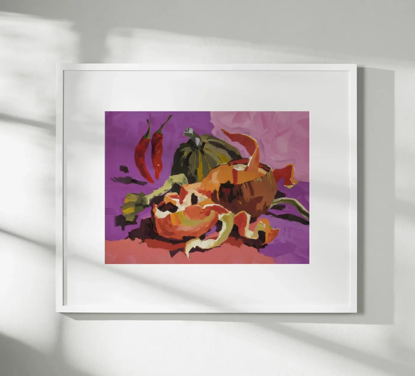 Pompoen Peper Patch poster van Radiance Landscape