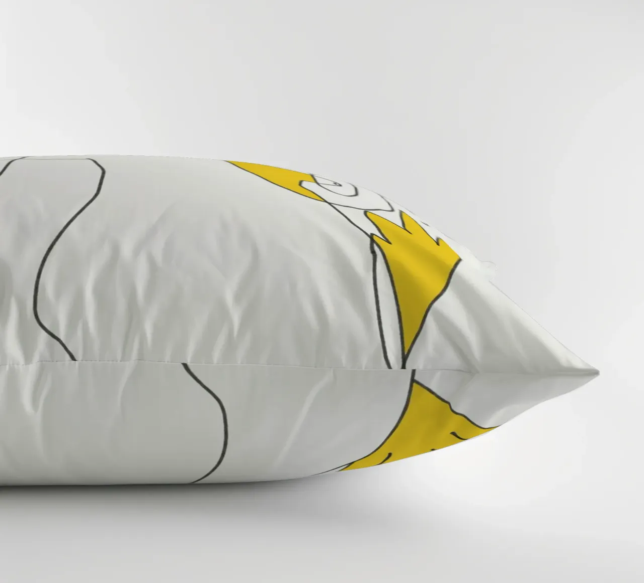 Linee e curve cuscino da Little Dean