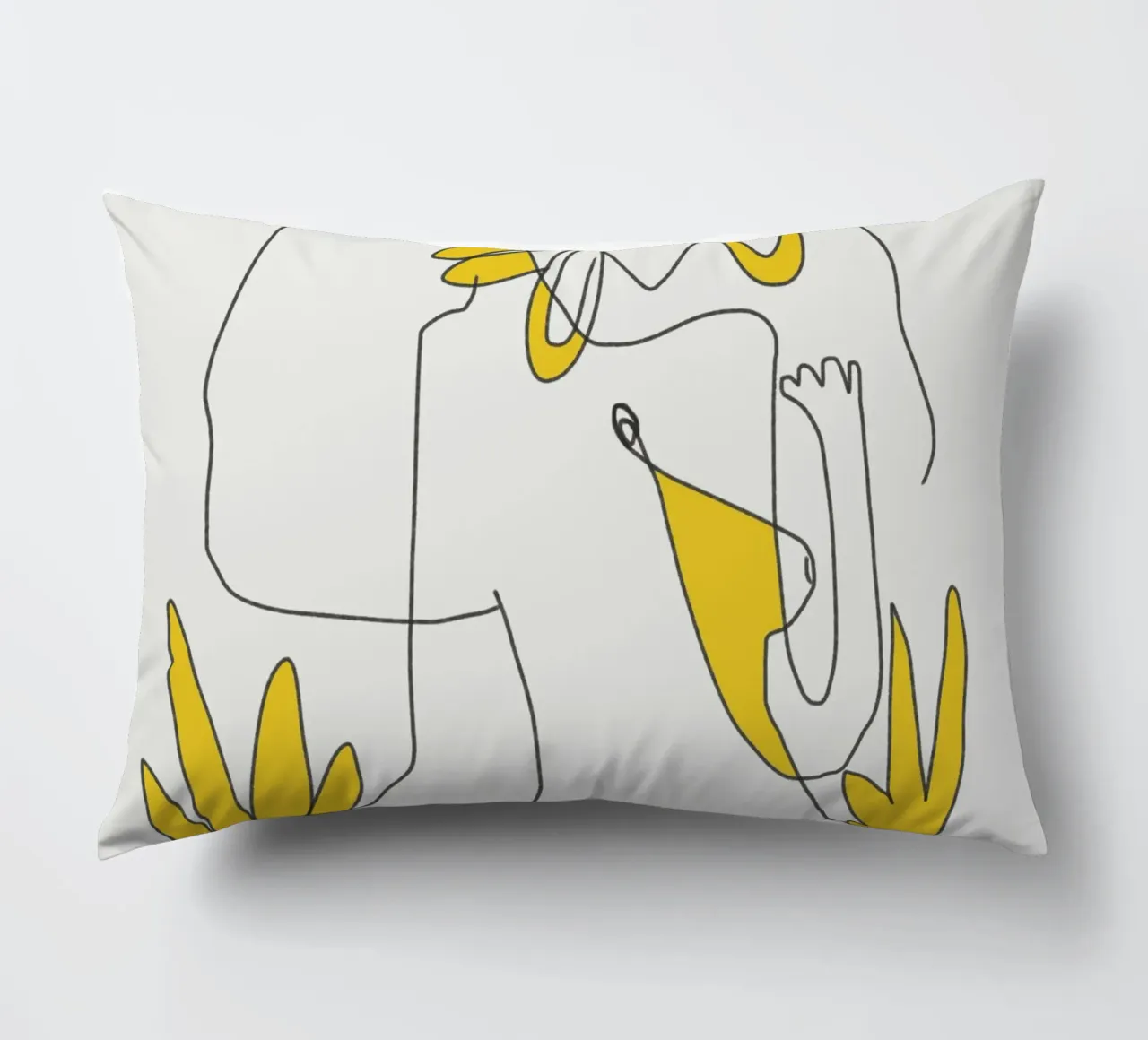 Linee e curve cuscino da Little Dean