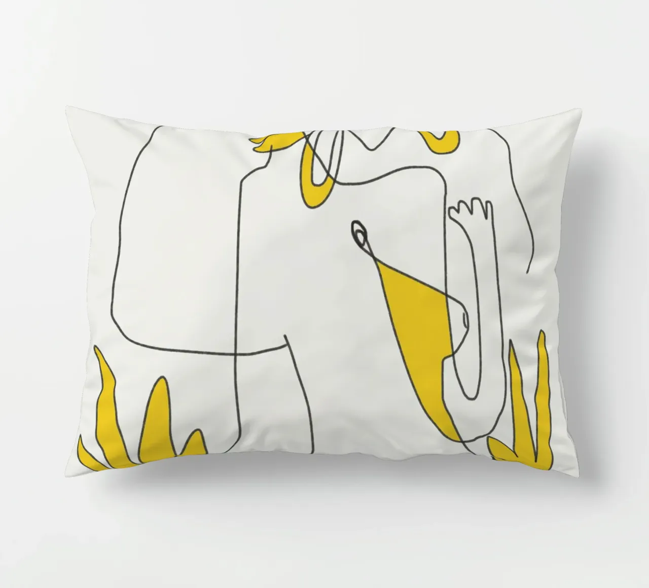 Linee e curve cuscino da Little Dean