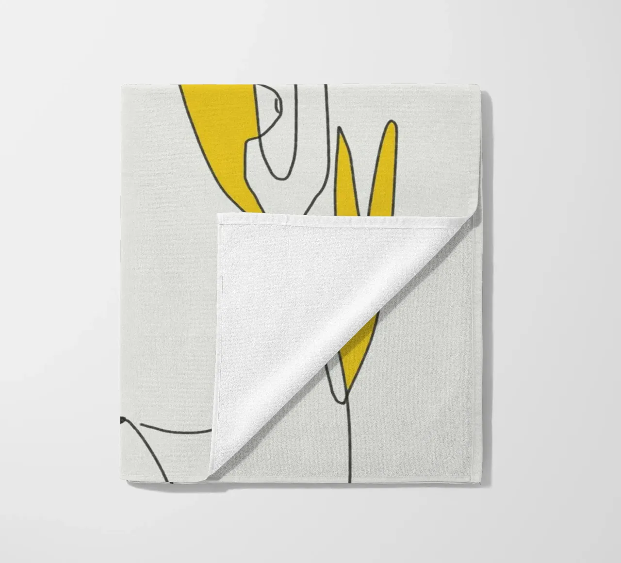 Linee e curve telo mare da Little Dean