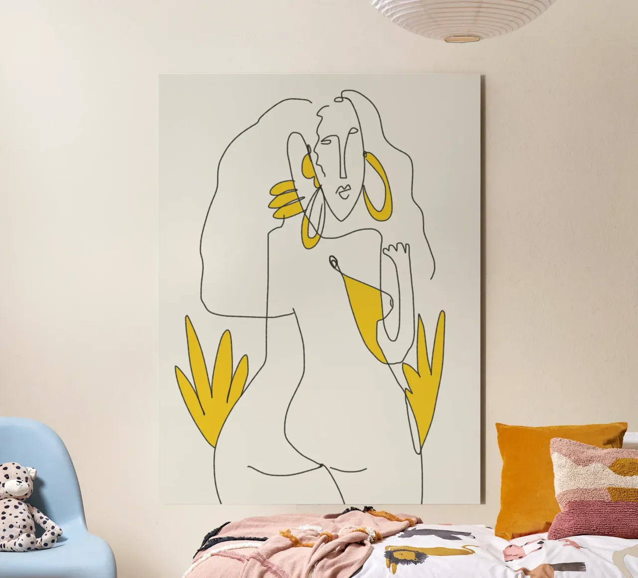 Linee e curve alluminio dibond da Little Dean