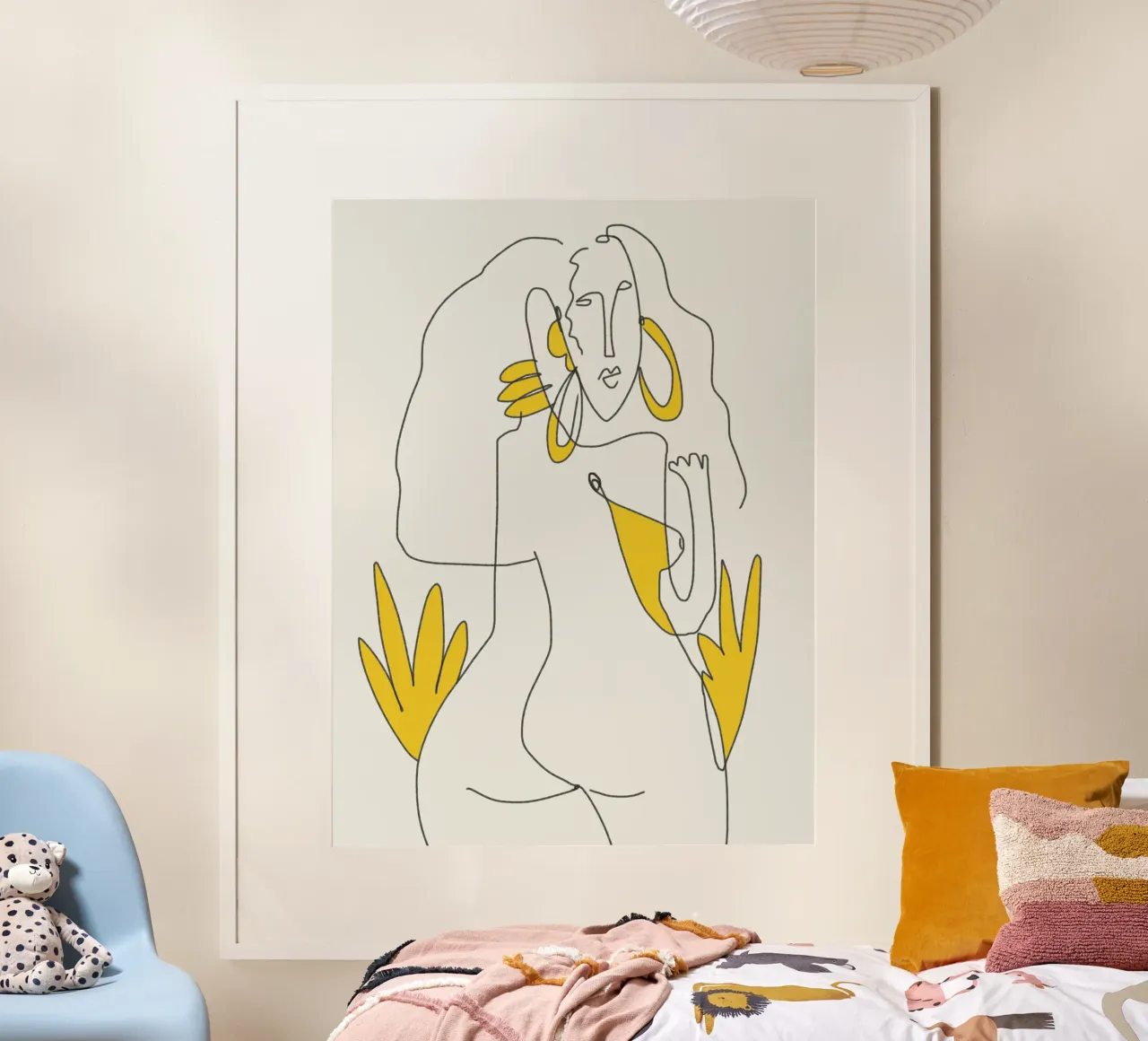 Linee e curve poster da Little Dean