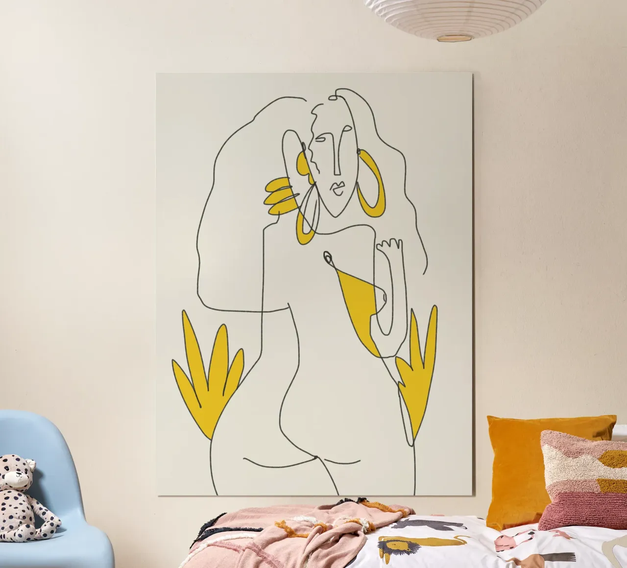 Linee e curve poster da Little Dean