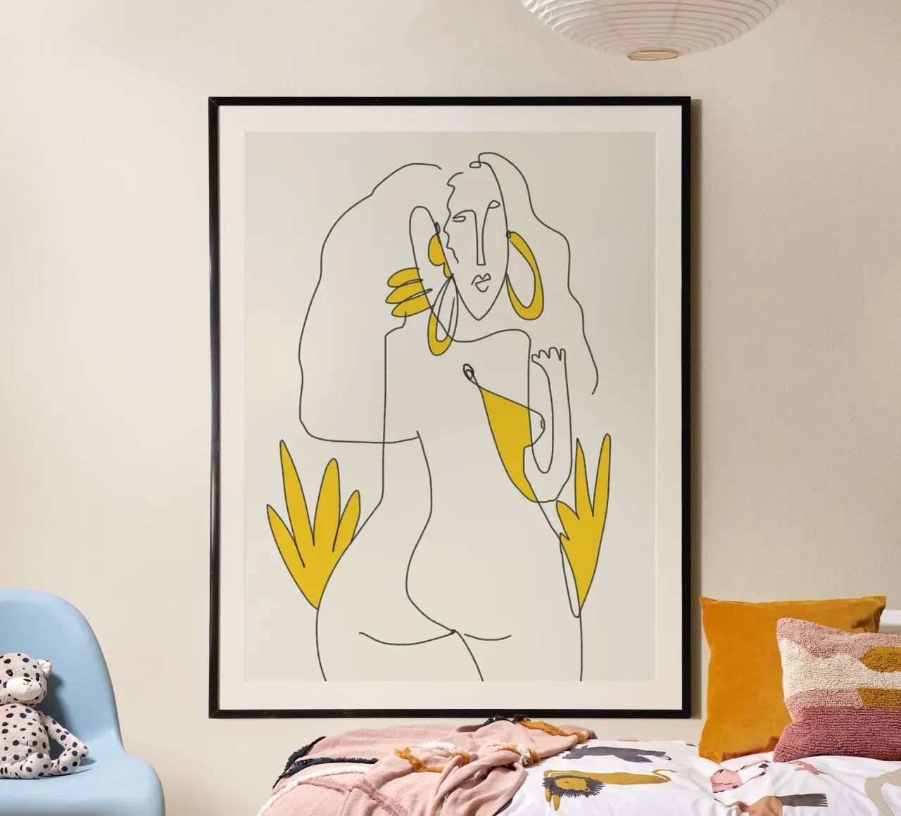 Linee e curve poster da Little Dean