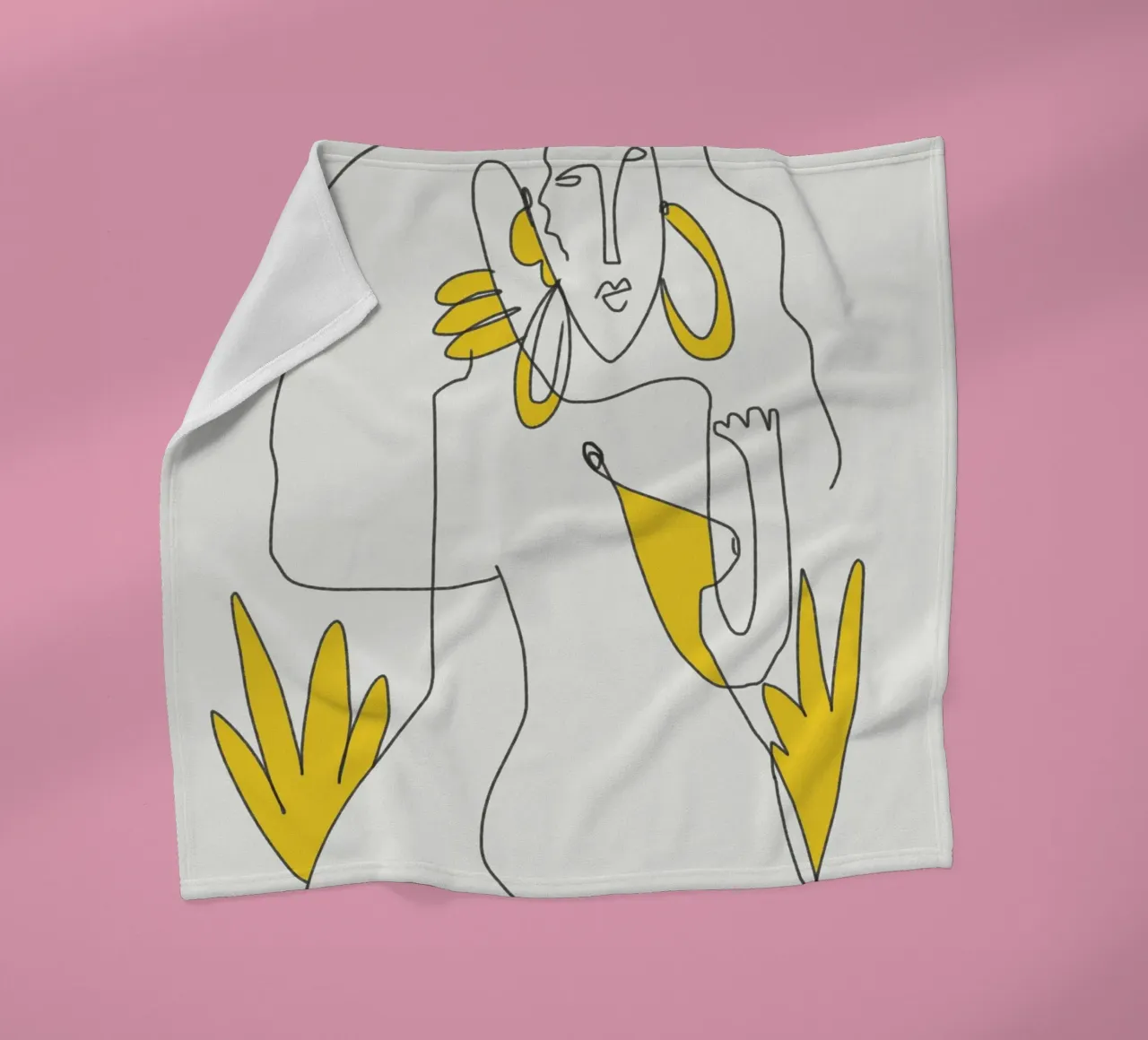 Linee e curve coperta in pile da Little Dean