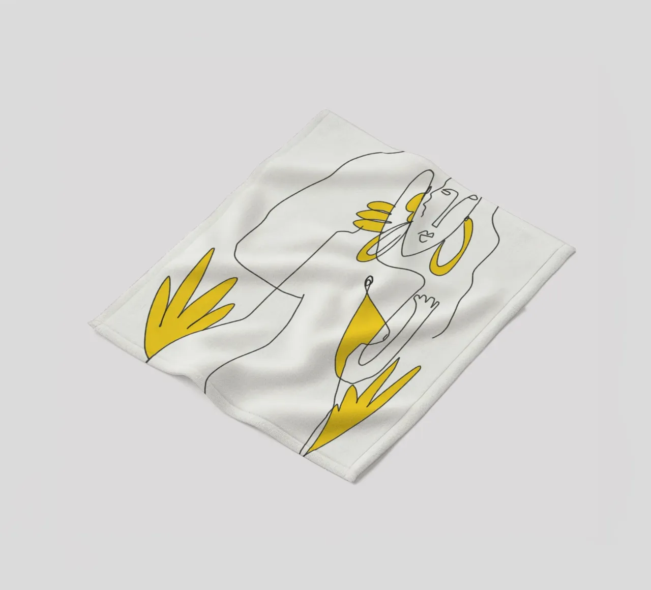 Linee e curve coperta in pile da Little Dean