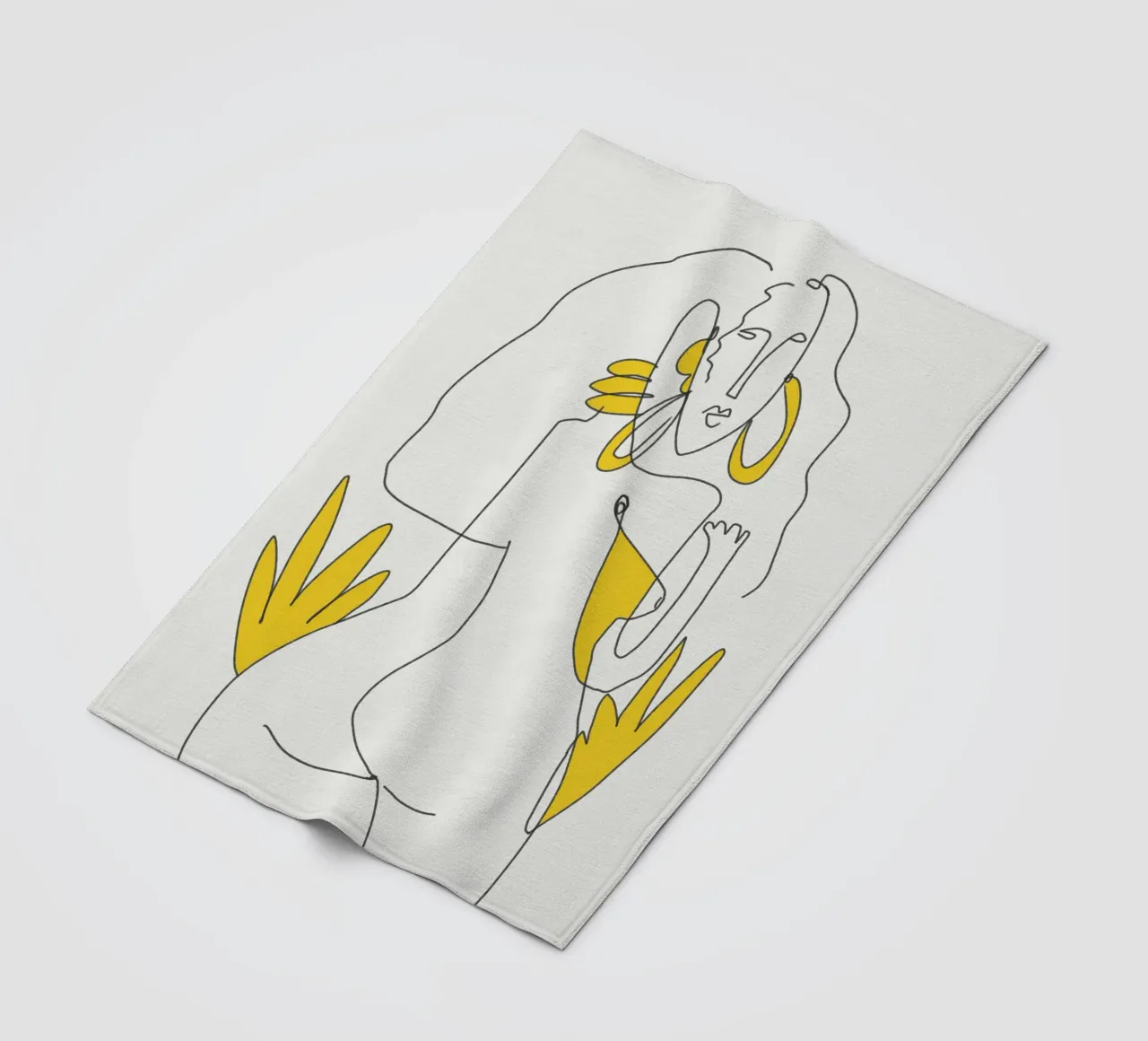 Linee e curve coperta in pile da Little Dean