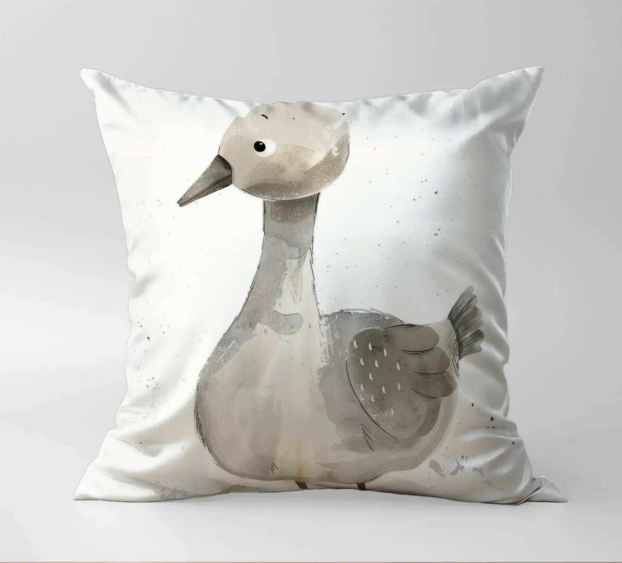 Grey Goose sublime nella sua bellezza minimalista cuscino da DesignDoodle