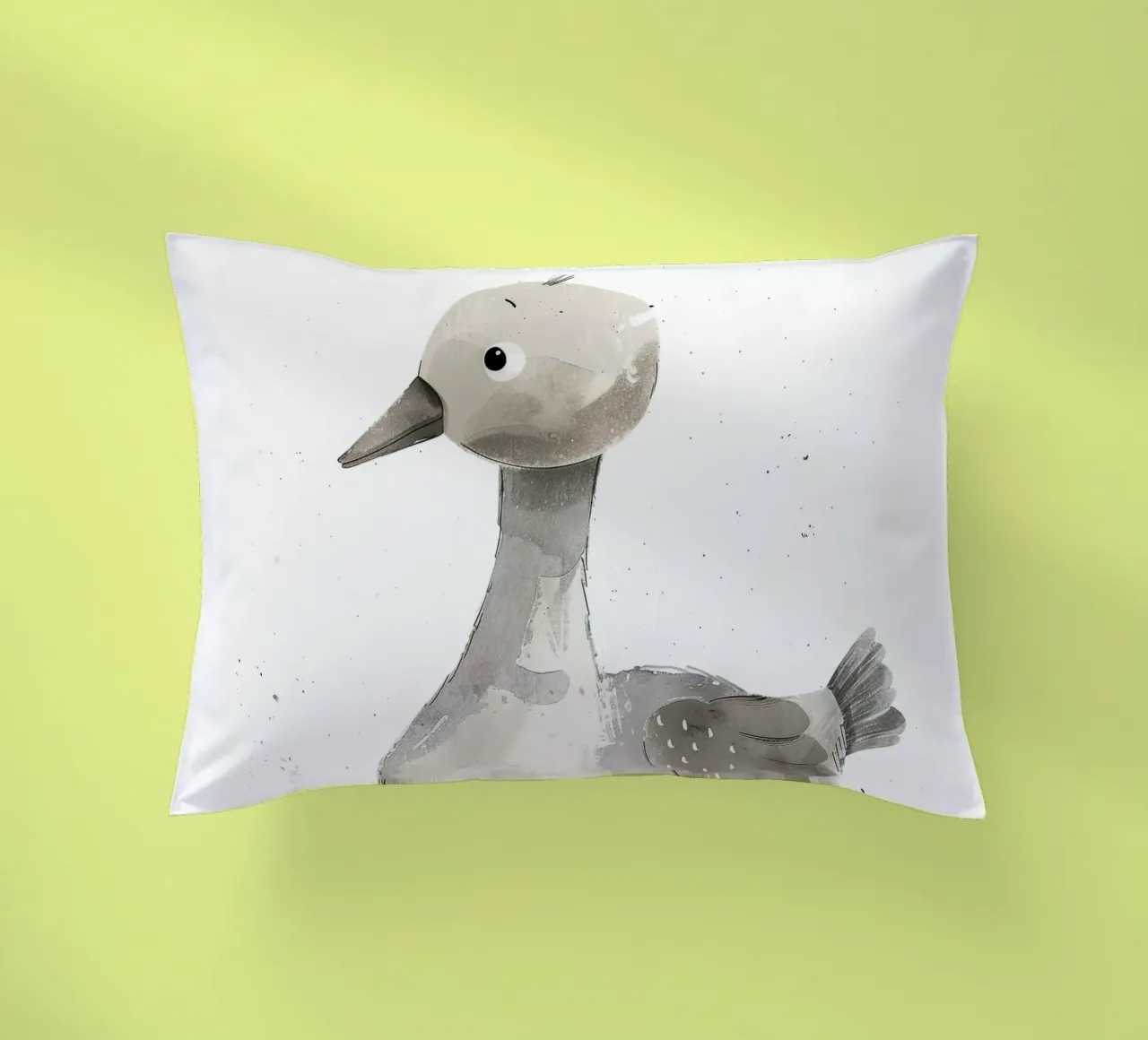Grey Goose sublime nella sua bellezza minimalista cuscino da DesignDoodle