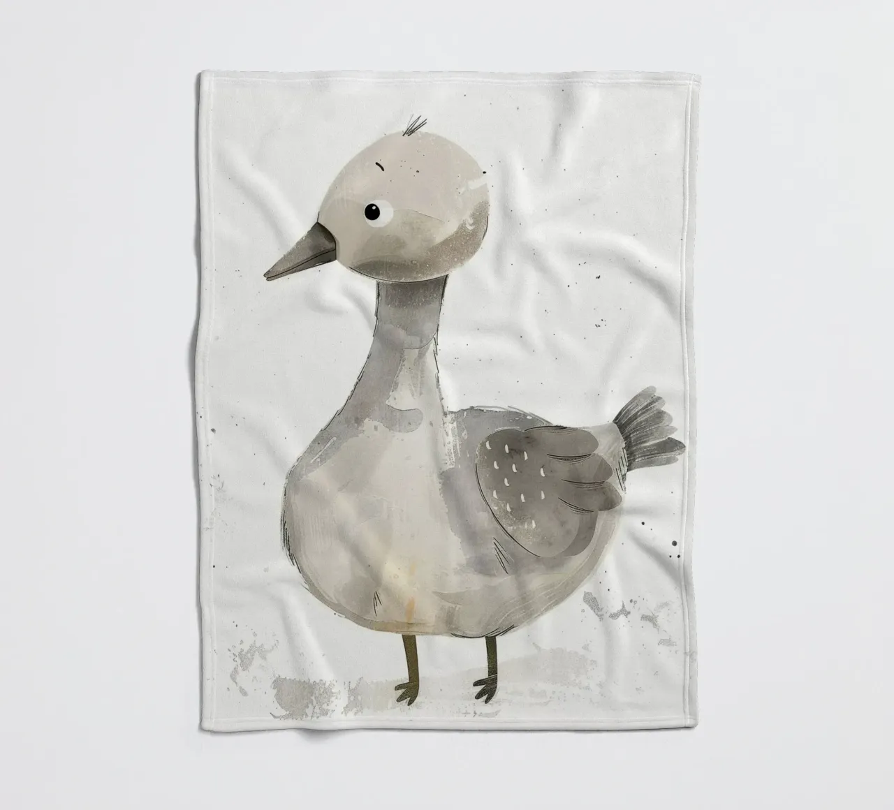 Grey Goose sublime nella sua bellezza minimalista coperta in pile da DesignDoodle