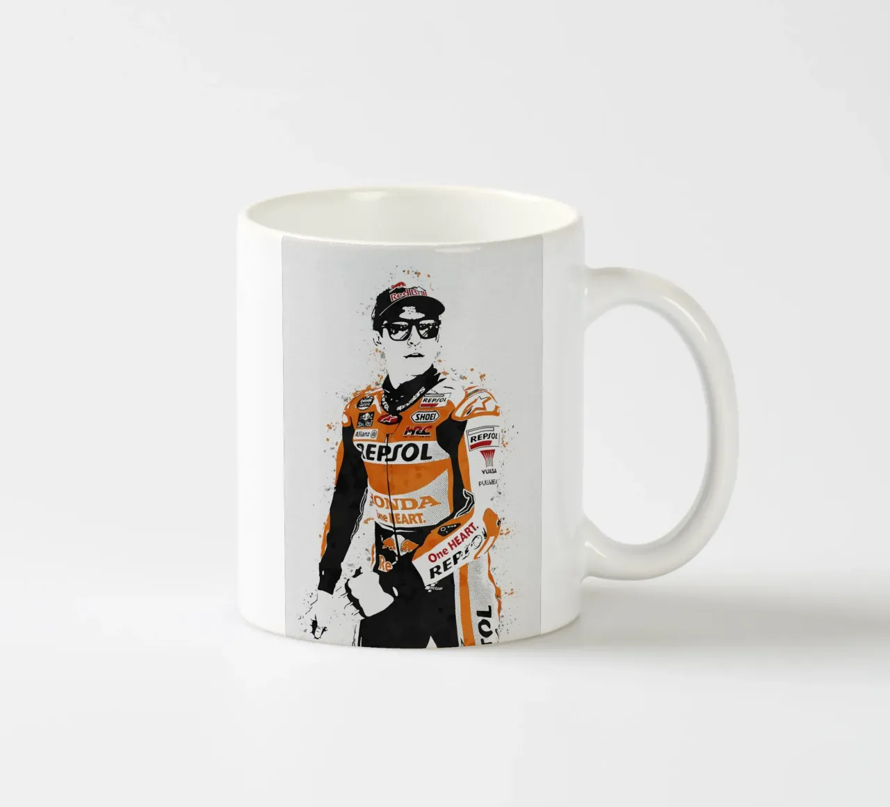 marc marquez tazza in ceramica da tenten