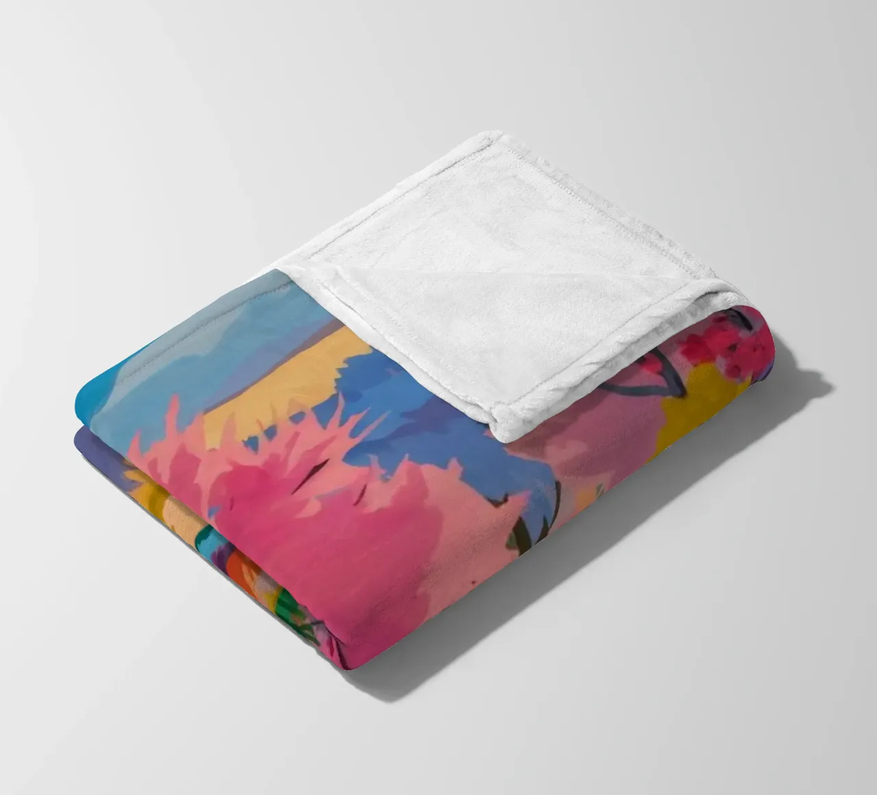Sakura River Dream coperta in pile da Radiance Landscape